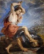 Peter Paul Rubens David Slaying Goliath Germany oil painting artist